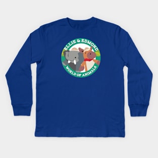 Ellie and Edmond Kids Long Sleeve T-Shirt